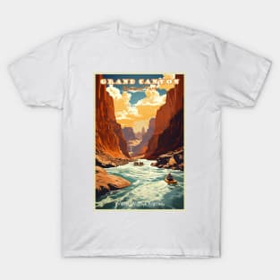 Grand Canyon National Park Travel Poster T-Shirt